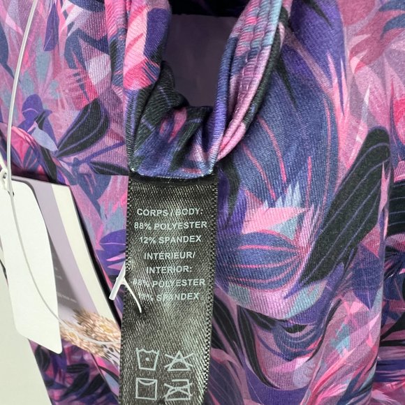 NWT Kyodan Outdoor Racerback Athletic Dress Leaves Mini Purple Size Small S NEW - Picture 10 of 11